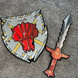 Legoland shield and sword
